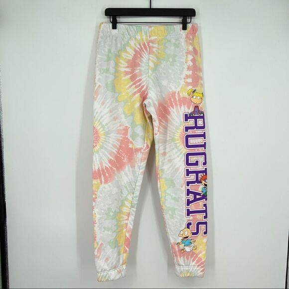 Nickelodeon Girl's Rugrats Graphic Tie-Dye Multicolor Pull-On Sweatpants - Picture 1 of 14
